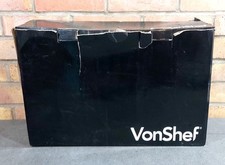 VonShef 8 Person Full Stone Raclette Grill