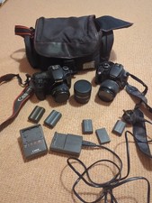 Mega CANON camera bundle - EOS 40D  + 350D + 3 LENSES, batteries, chargers, case