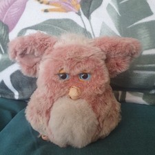 Vintage red velvet furby 2005 - vintage,