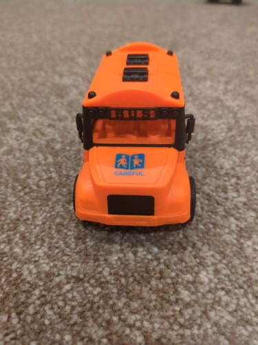 Orange school bus american - orange, |