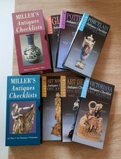 Millers Antique Checklist Books X 6 (2 Sets of 3) Porcelain Pottery Glass + more