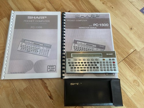Vintage sharp 1500 pocket - sharp, pc-1500