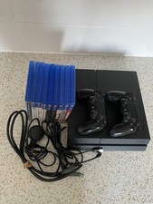 PS4 Console 1TB w/ 2 controller +8 games and Spider-Man blue Ray