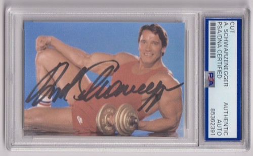 Arnold schwarzenegger signed - arnold,