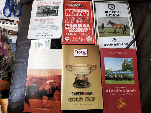 Horse racing programme - horse,