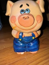 Vintage Enesco Piggy Bank 1980
