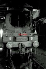 PHOTO  SR EXMOUTH JUNCTION MPD. AN UNIDENTIFIED UNREBUILT BULLEID PACIFIC SITS I
