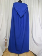 BLUE HOODED CAPE/CLOAK -