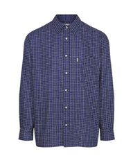 Champion Country Estate Castleton Shirt Polycotton Blue Check Men's Country