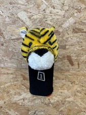 Tiger Head Golf Driver Head Cover Novelty Vintage Rare