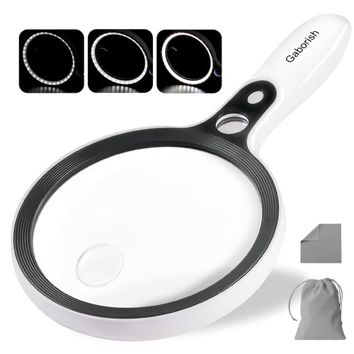 Large magnifying glass with - with, 37