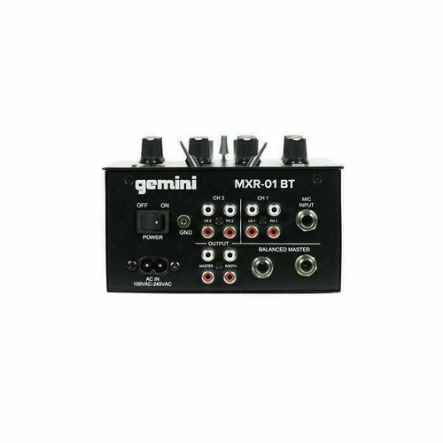 Gemini mxr 01bt channel - gemini, dj