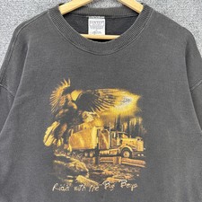 Vintage 3D Emblem Sweatshirt