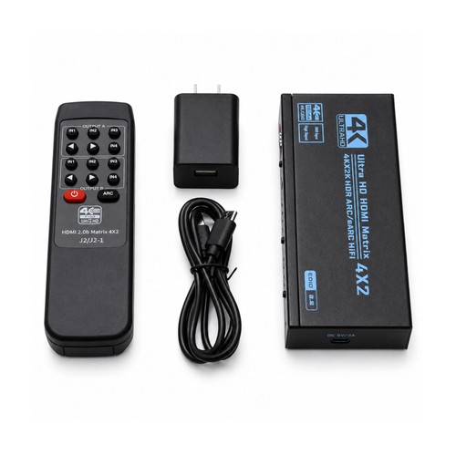Hdmi matrix 4x2 - 4k, switch