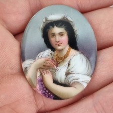 Antique Porcelain Plaque
