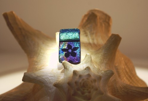 Artisan rainbow dichroic glass - artisan,