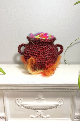 Crochet light halloween - crochet, up