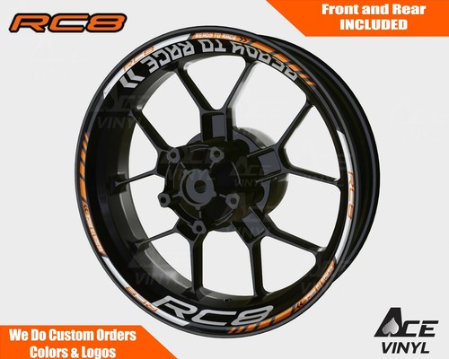 Ktm rc8 wheel decals rim - wheel,