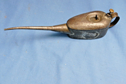 Oil can marked 1 2 - ,