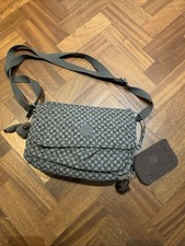 Kipling Hand Bag Purse Shoulder Messenger Shopping Crossbody Work Brown Beige