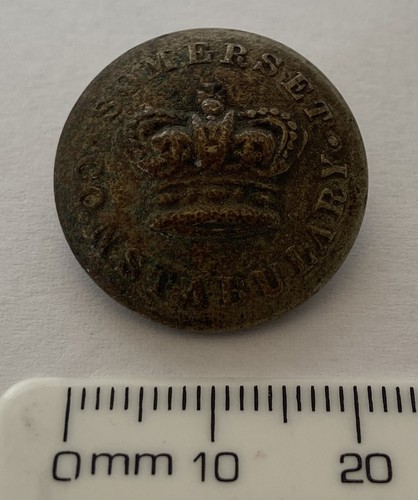 Somerset constabulary button - somerset,