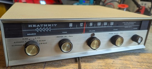 1968 heathkit fm radio - 1968, ar-17