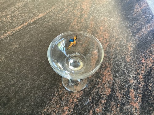 Babycham glass - babycham,
