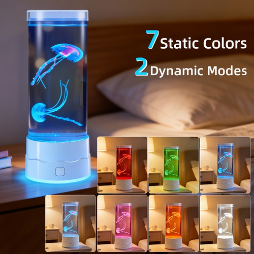 Jellyfish night light 7 - light,,