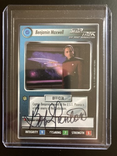 Star trek ccg bob gunton - star,