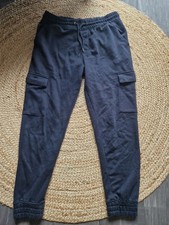 Men's Navy Joggers, Size Large, Primark, Casual Gym Wear, Home, Comfy