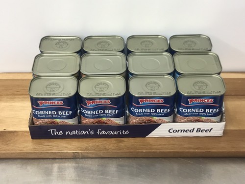 Princes corned beef 340g - corned, x