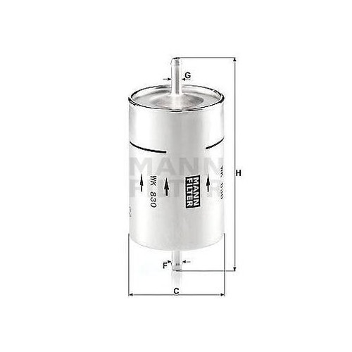 Mann filter 830 - mann-filter, fuel