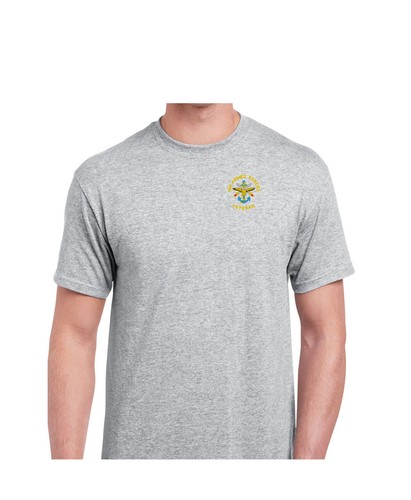 Embroidered chest logo - logo, tshirt