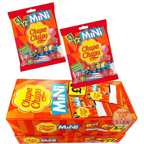Chupa chups mini - 12, 90g