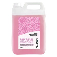 Hand Soap 5l - 20l Liquid Hand Wash Refill Luxury Pearlised Pink Pearl Hand Soap