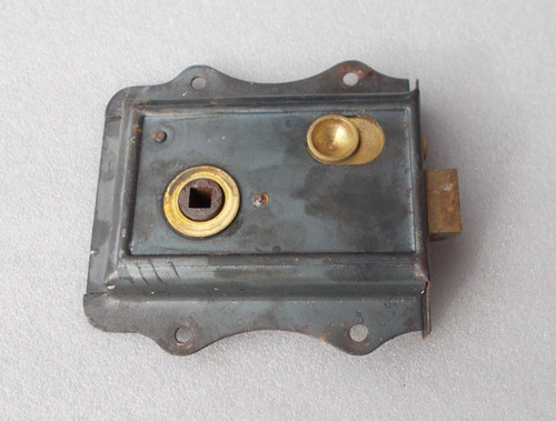 Rim lock locks - latch, antique