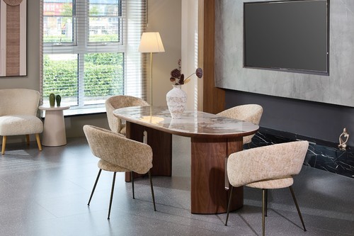 Isabella table walnut - isabella,