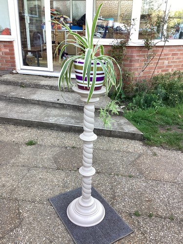 Vintage tall torchiere - tall,
