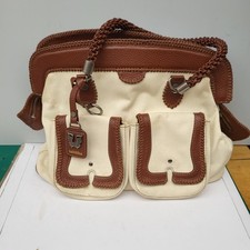 Vintage Cream Y2K Tabitha Holdall Handbag