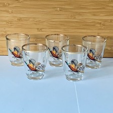 Flying Pheasant Shot Glasses x