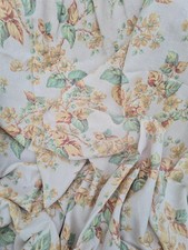 VINTAGE 1930s LINEN CURTAINS 60"drop. Beautiful Faded Elegance