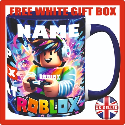 Roblox mug personalise with - roblox,
