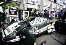 David Leslie Mauro Martini Jeff Krosnoff TWR Suntec Jaguar Jaguar - 1991 Photo 1
