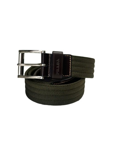 New prada green nylon - new, woven