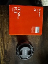 Sony FE 50mm f/1.8 (SEL50F18F) Lens – Full Frame E-Mount, Excellent Condition