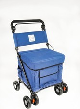 Blue 4-Wheel Walk & Rest