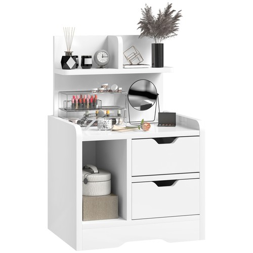 Homcom modern bedside - modern,