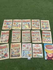 BEANO COMICS  Bundle 1980s - Vintage 80s Nostalgia - Dennis the Menace