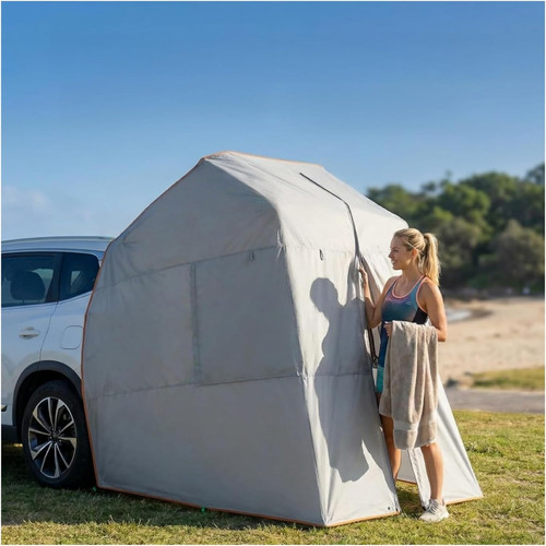 Hatchback cabana with ropes - hatchback,
