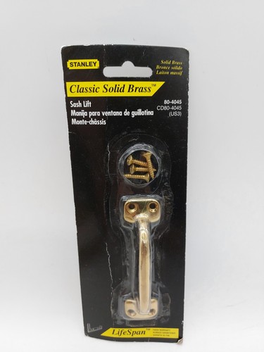 Stanley solid brass utility - stanley,